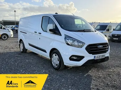 Used Ford Transit Custom Trend 130 HP (95 kW) 2020 White Van