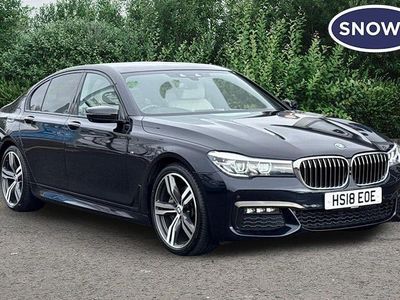Used BMW 740 M Sport 320 HP (235 kW) 2018 Black Sedan