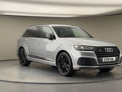 Used Audi Q7 S-Line 286 HP (210 kW) 2018 Floret silver metallic/floret silver metallic SUV