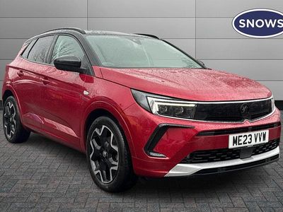 Used Vauxhall Grandland X Ultimate 130 HP (95 kW) 2023 Red SUV