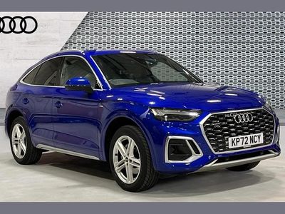 Used Audi Q5 Sportback S-Line 261 HP (191 kW) 2022 Blue SUV