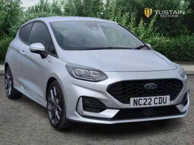 Używany Ford Fiesta ST-Line 125 KM (91 kW) 2022 Srebrny Hatchback