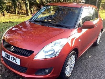 Orange Used 2011 Suzuki Swift SZ4 Hatchback | £3,290 (Fair price)