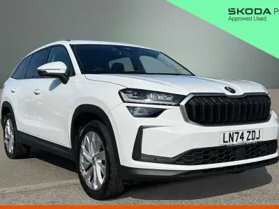 Used Skoda Kodiaq SE L 150 HP (110 kW) 2024 White SUV