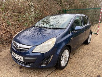 Blue Used 2012 Vauxhall Corsa Hatchback | £2,495 (Good price)