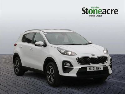 Used Kia Sportage 129 HP (94 kW) 2021 White SUV