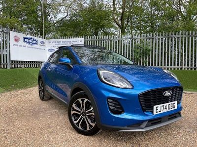Used Ford Puma Titanium 125 HP (91 kW) 2024 Blue SUV