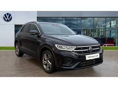 Black Used 2022 VW T-Roc R-line SUV | £21,954 (Fair price)