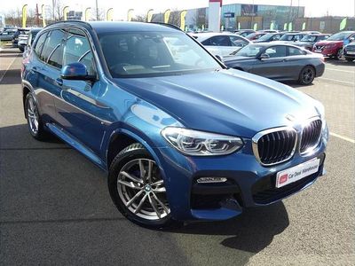 Used BMW X3 M Sport 187 HP (137 kW) 2019 Blue SUV