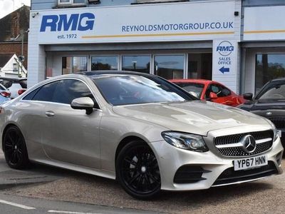 Silver Used 2017 Mercedes E220 AMG Line Premium Plus Coupe | £17,999 (A bit pricey)