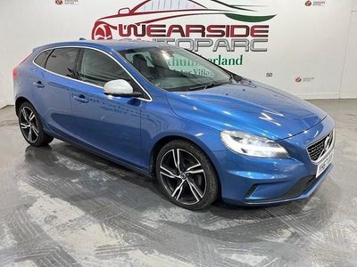 Blue Used 2017 Volvo V40 R-Design Pro Hatchback | £8,999 (Fair price)