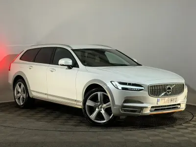 Used Volvo V90 CC Ocean Race 190 HP (139 kW) 2018 White Estate