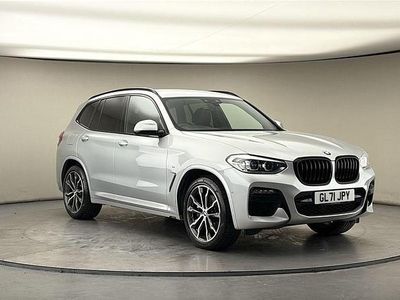 Used BMW X3 M Sport 190 HP (139 kW) 2021 Glaciersilber metallic SUV