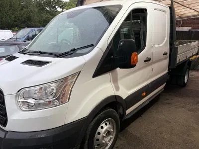 Used Ford Transit 125 HP (91 kW) 2016 White Cabriolet