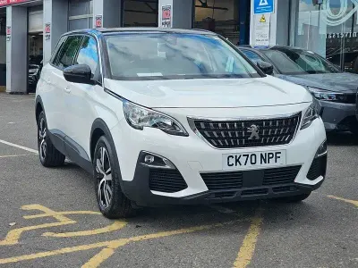 Used Peugeot 5008 Active 130 HP (95 kW) 2020 White SUV