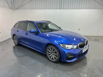 Used BMW 320 M Sport 190 HP (139 kW) 2020 Blue Estate