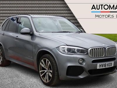 Used BMW X5 M Sport 313 HP (230 kW) 2018 Grey SUV