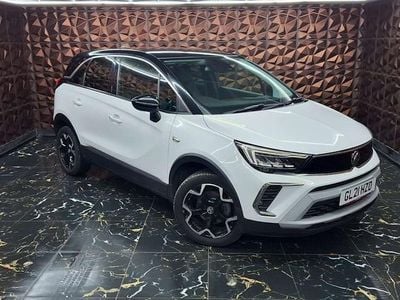 Used Vauxhall Crossland Elite 131 HP (96 kW) 2021 White SUV