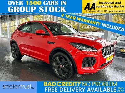 Red Used 2020 Jaguar E-Pace Chequered Flag SUV | £18,695 (Good price)