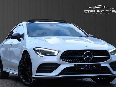 White Used 2023 Mercedes CLA250e AMG line Sedan | £19,989 (Fair price)