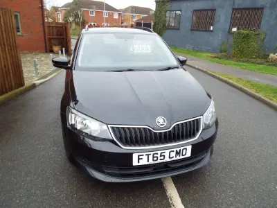Begagnad Skoda Fabia SE 90 HK (66 kW) 2016 Svart Kombi