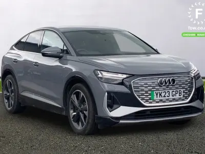Used Audi Q4 e-tron S-Line 219 kW (299 HP) 2023 Grey SUV