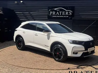 Used DS Automobiles DS7 Crossback Performance 131 HP (96 kW) 2019 White SUV