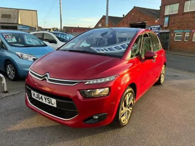 Używany Citroën C4 Picasso Exclusive 115 KM (84 kW) 2014 Czerwony Minivan