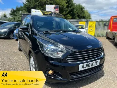 Used Ford Ka Plus Zetec 2018 Black Hatchback