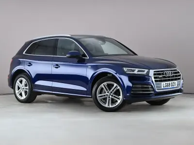 Used Audi Q5 S-Line 2018 Blue SUV