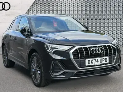 Used Audi Q3 S-Line 150 HP (110 kW) 2024 Black SUV