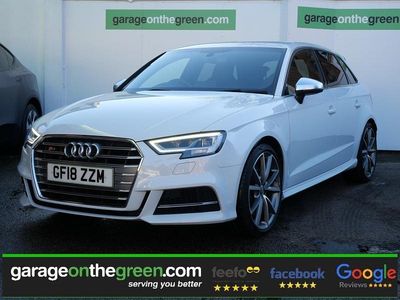 White Used 2018 Audi S3 Sportback Design Hatchback | £24,995 (Fair price)