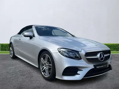 Used Mercedes E220 AMG Line Premium 2020 Silver Cabriolet