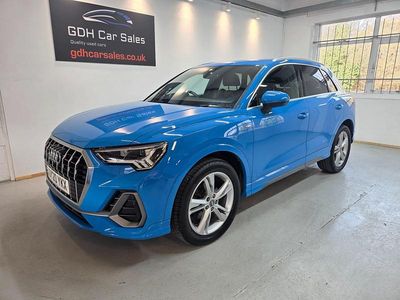Used Audi Q3 S-Line 150 HP (110 kW) 2020 Blue SUV