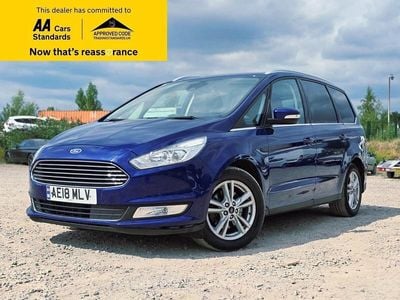 Blue Used 2018 Ford Galaxy Titanium MPV | £10,788 (Good price)