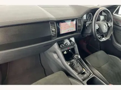 Used Skoda Kodiaq SportLine 150 HP (110 kW) 2022 Black SUV