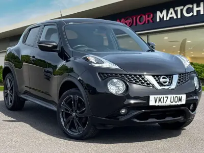 Begagnad Nissan Juke N-Connecta 110 HK (80 kW) 2017 Svart SUV