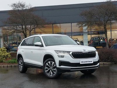 Second-hand Skoda Kodiaq SE Drive 150 CP (110 kW) 2023 Alb SUV