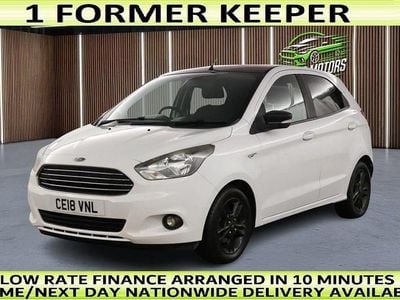 Used Ford Ka Plus Zetec 85 HP (62 kW) 2018 White Hatchback
