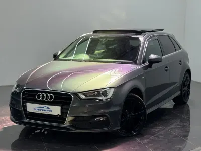 Used Audi A3 Sportback S-Line 110 HP (80 kW) 2015 Grey Hatchback