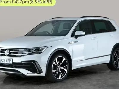 Used VW Tiguan R-line 150 HP (110 kW) 2023 White SUV