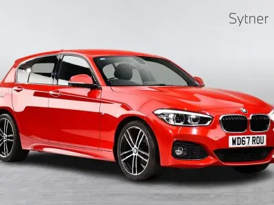 Used BMW 118 M Sport 134 HP (98 kW) 2017 Red Hatchback