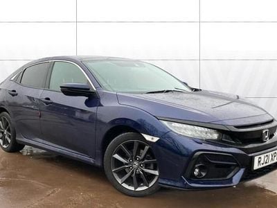 Blue Used 2021 Honda Civic EX Hatchback | £16,448 (A bit pricey)