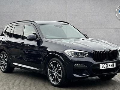 Black Used 2021 BMW X3 M Sport SUV | £26,586 (Good price)