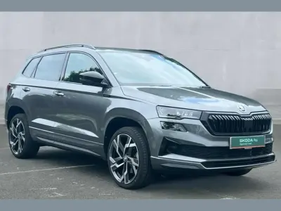 Used Skoda Karoq SportLine 150 HP (110 kW) 2024 Grey SUV