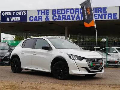 Used Peugeot e-208 GTi 100 kW (136 HP) 2022 White Hatchback