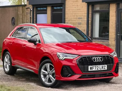 Used Audi Q3 S-Line 150 HP (110 kW) 2022 Red SUV