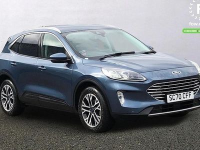 Usado Ford Kuga Titanium 120 HP (88 kW) 2021 Azul SUV