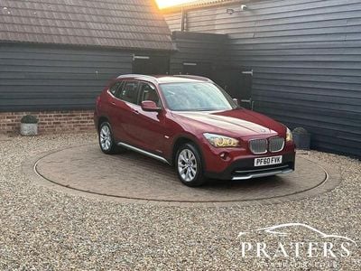 Used BMW X1 Sport Line 204 HP (150 kW) 2010 Red SUV