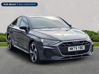 Used Audi A3 Black Edition 147 HP (108 kW) 2025 Grey Sedan